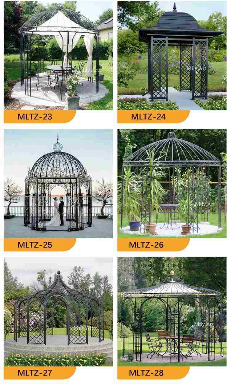 large outdoor white luxury metal glass room garden decor 3.5