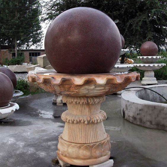 marble ball fountain color3