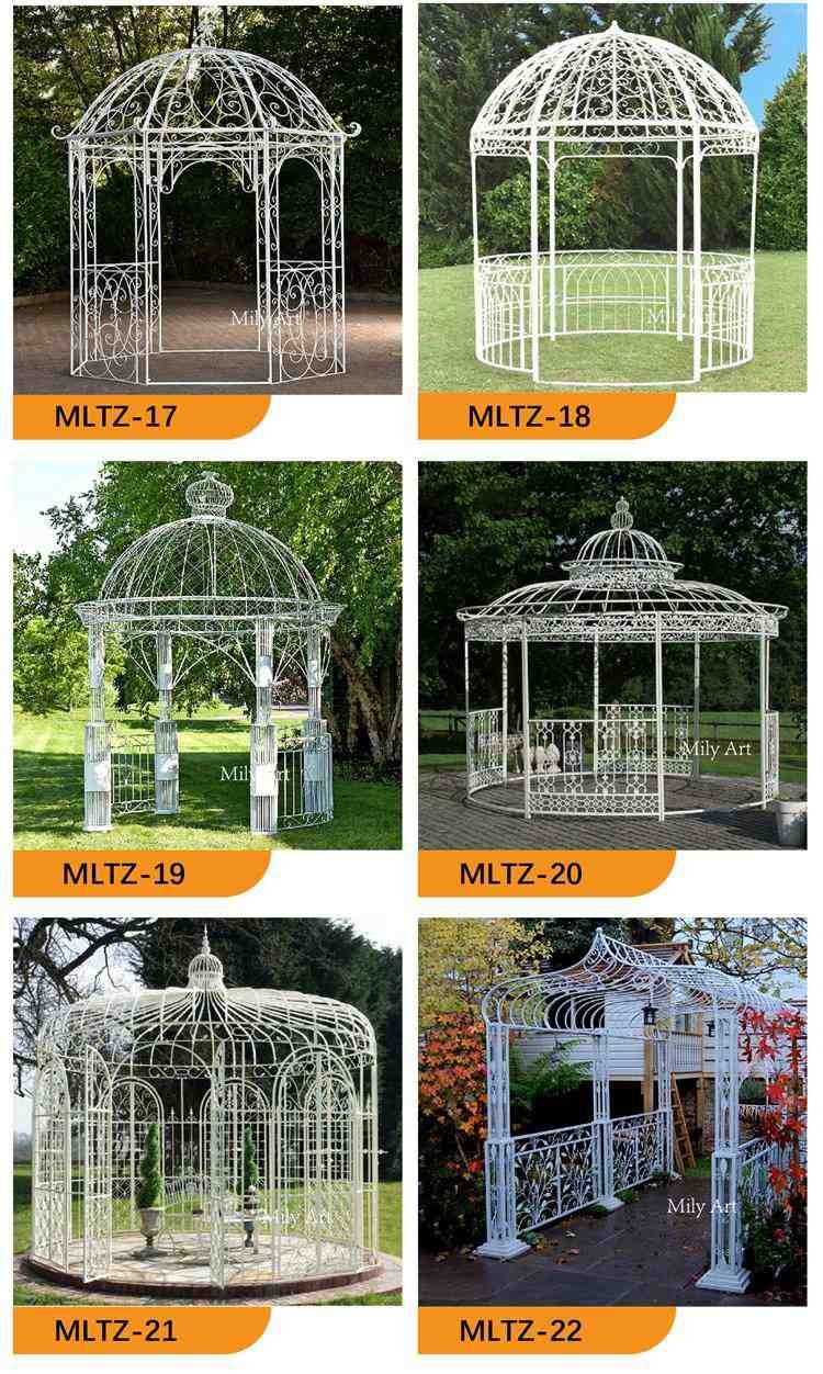 3.4 other types of iron gazebo for sale mily sculpture