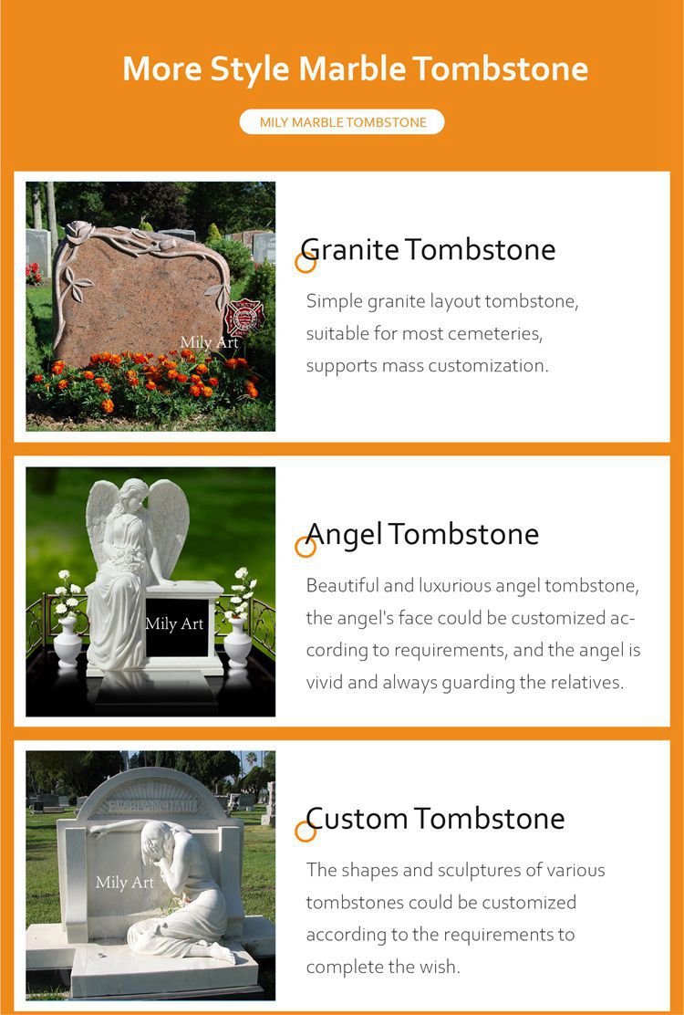 2.6.more types of small headstones for babies mily sculpture