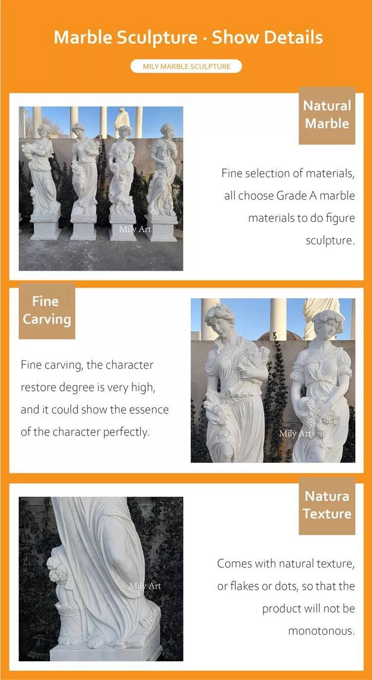 1.2.details of antique marble statues for sale mily sculpture
