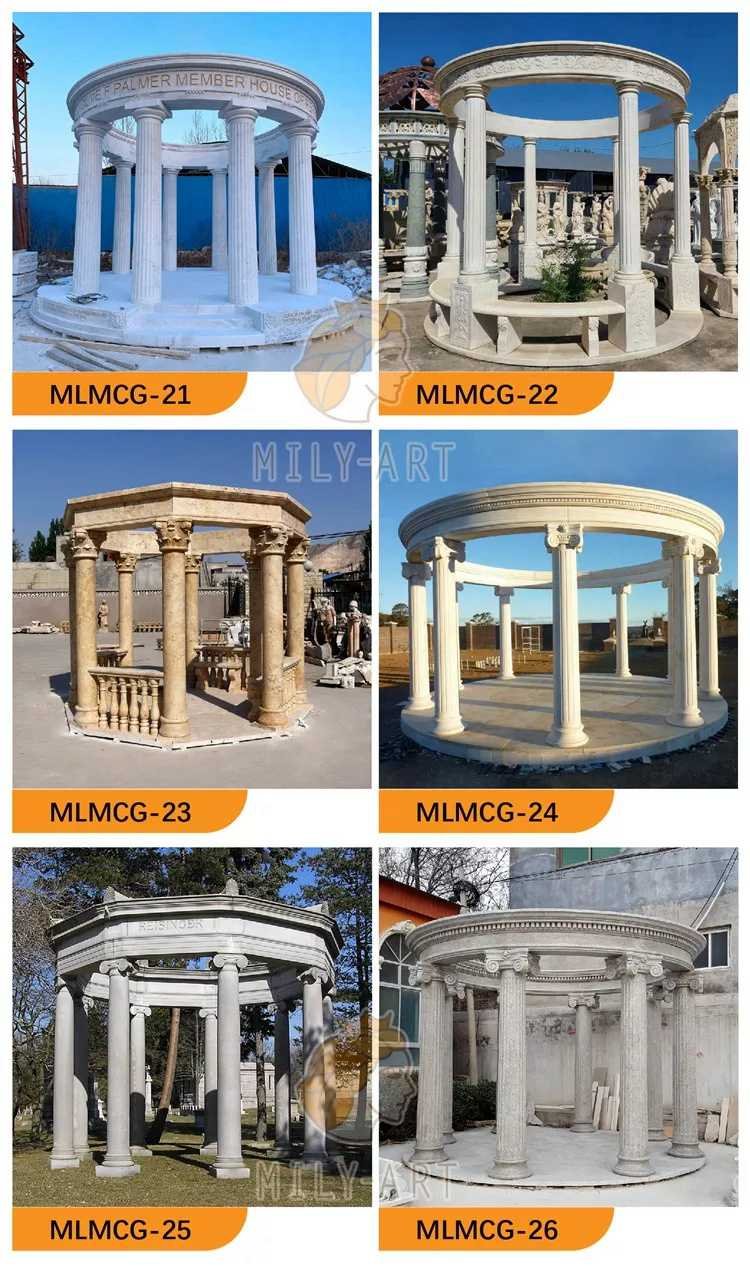 2.3.marble gazebos for sale mily sculpture