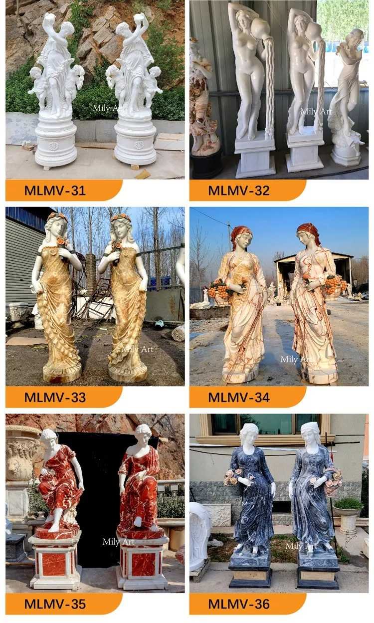 2.6.marble woman statue mily sculpture