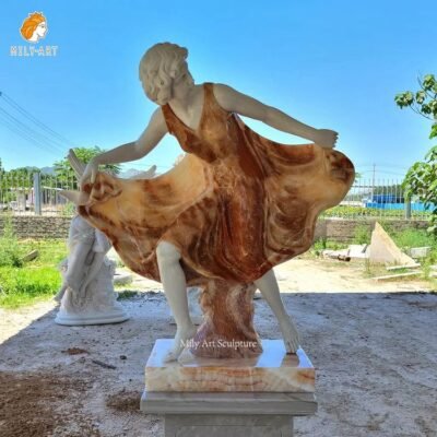 marble lady statue mily sculpture