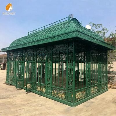 wrought iron gazebo with roof for sale mily sculpture