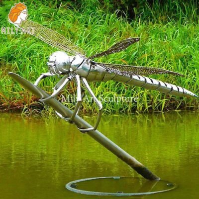 1.metal dragonfly sculpture mily sculpture