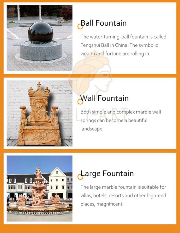 2.5.diverse marble fountains for sale mily sculpture