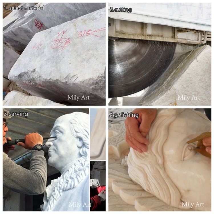 6.making of marble sculptures mily sculpture