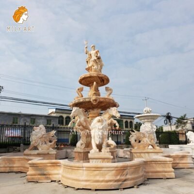 large marble fountain for sale mily sculpture