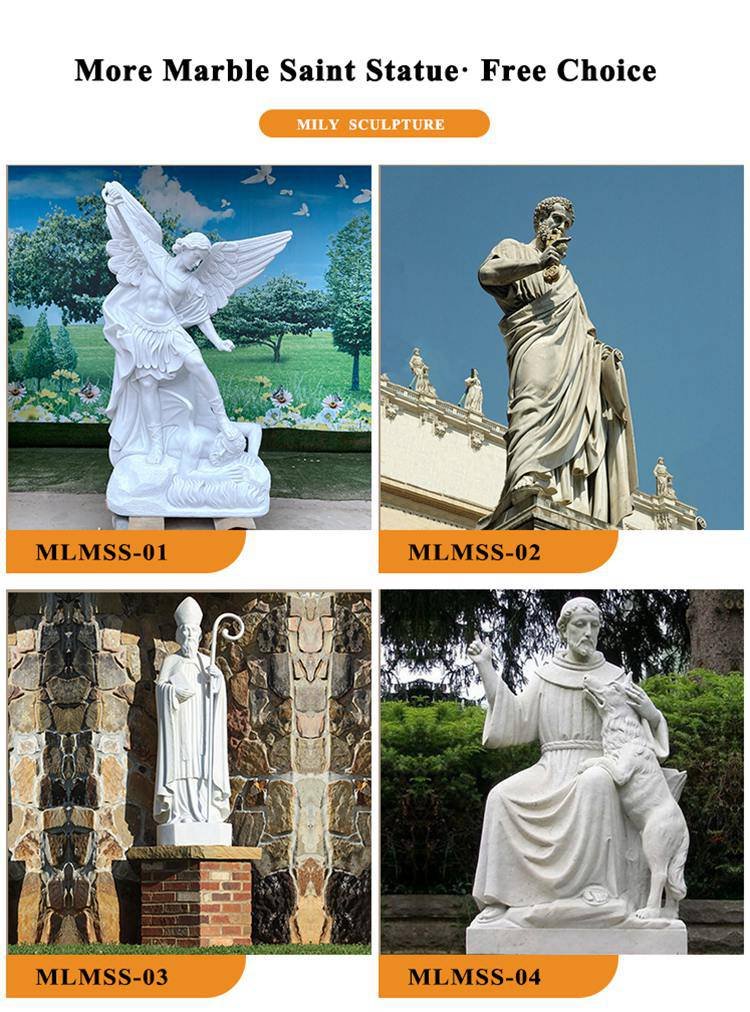 2.1.more marble saint statues for sale mily sculpture