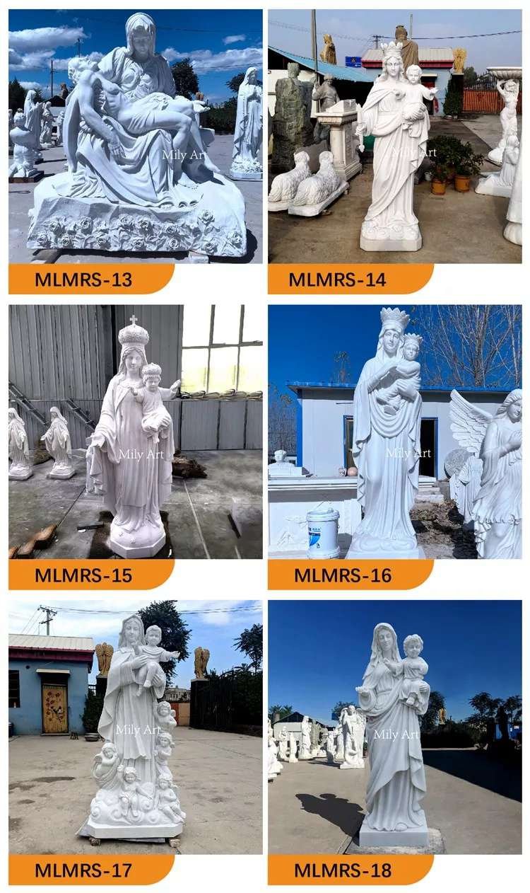 2.3.virgin mary statue outdoor for sale mily sculpture