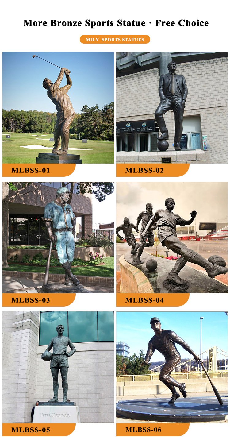 3.1. more bronze sports statues mily sculpture