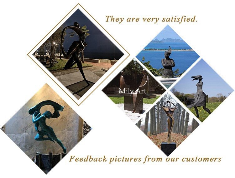 4.1. feedback of bronze sculptures for sale mily sculpture