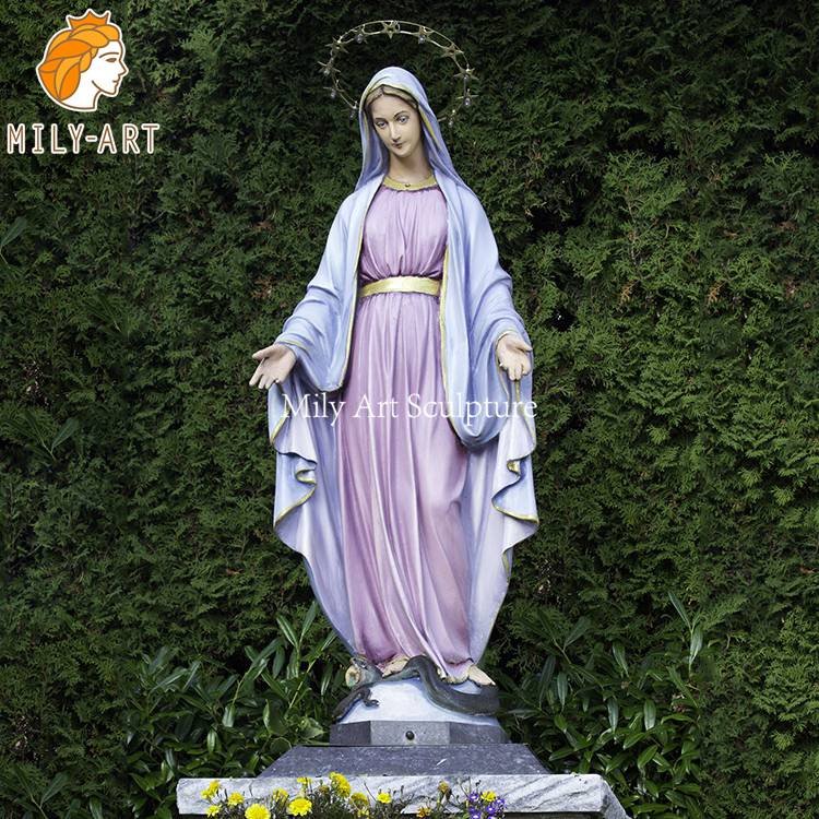 1.marble mary statue mily sculpture