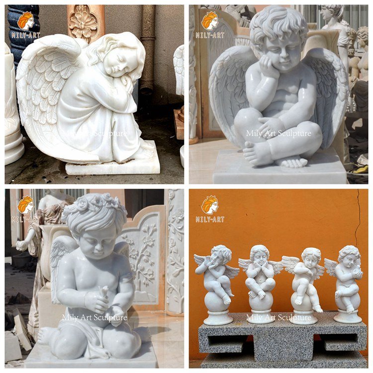 5. cherubs statues mily sculpture
