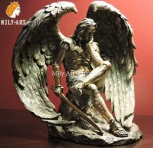 1. fallen angel lucifer story mily sculpture
