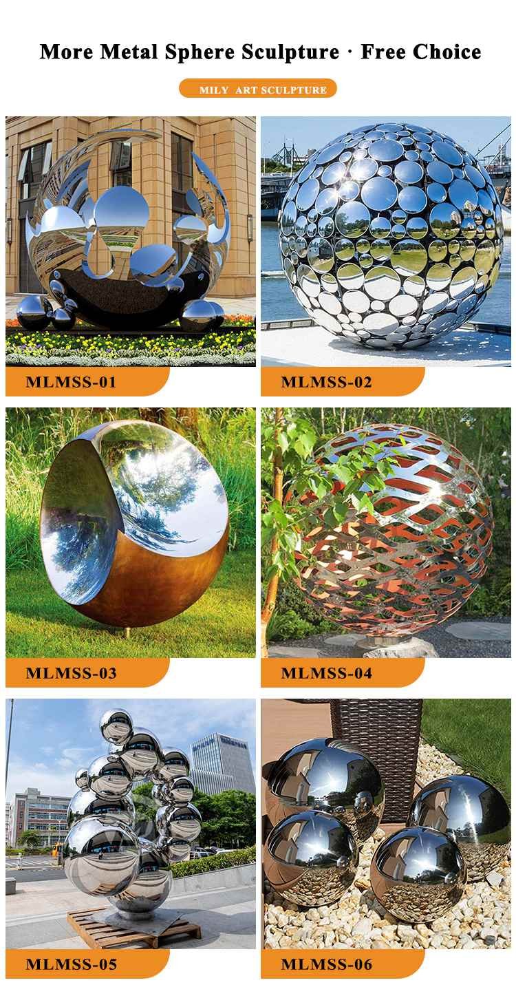 3.1.large metal spheres for sale mily sculpture