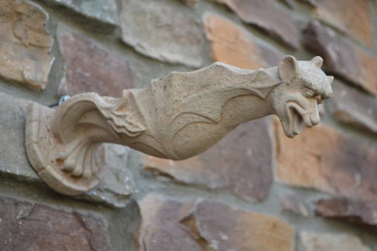 4.gargoyle statues for roof mily sculpture