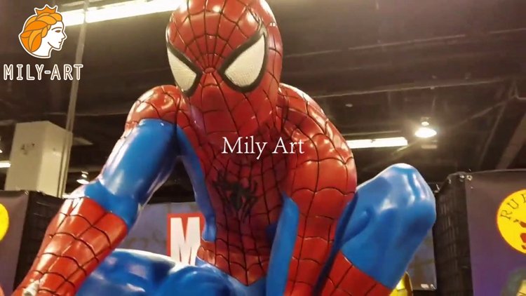 famous marvel spider-man figure statue-Mily Sculpture
