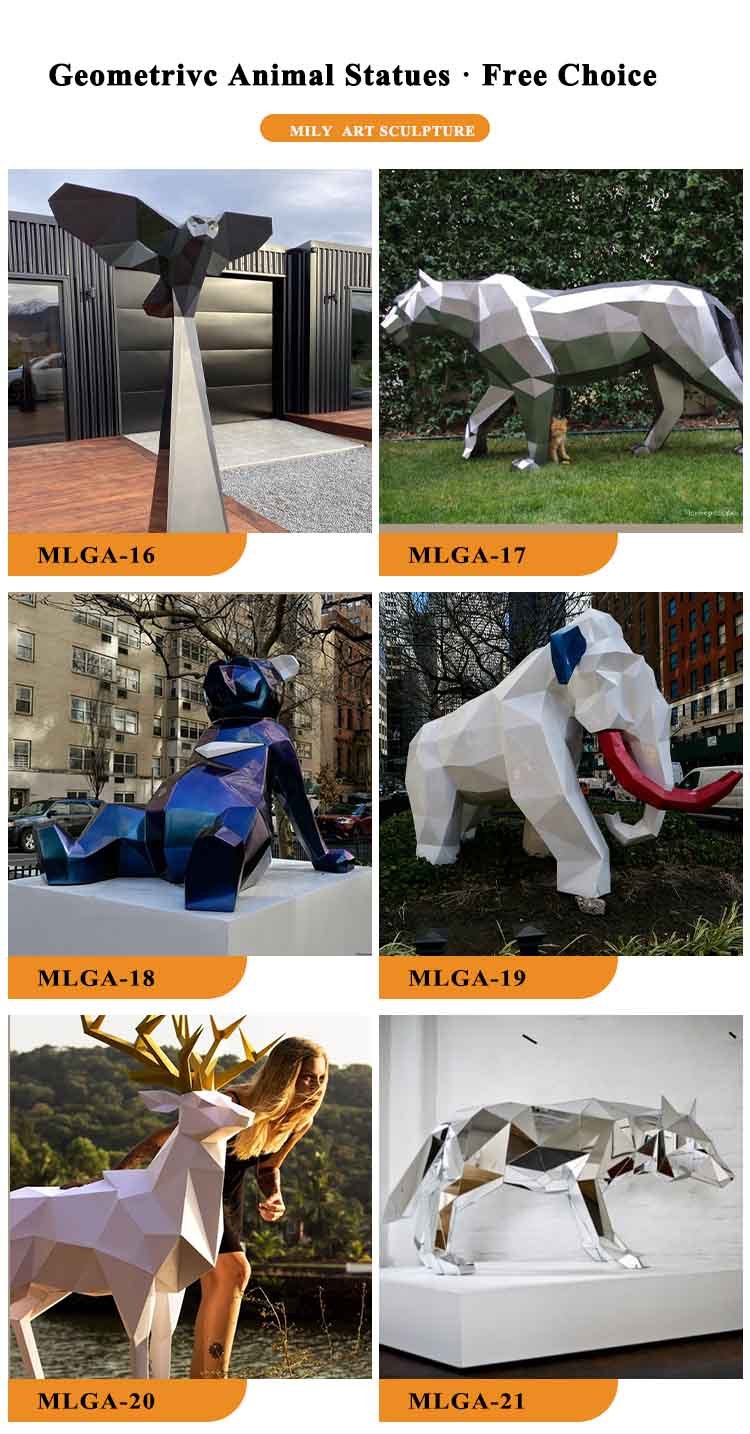 metal unicorn statue for sale-Mily Sculpture