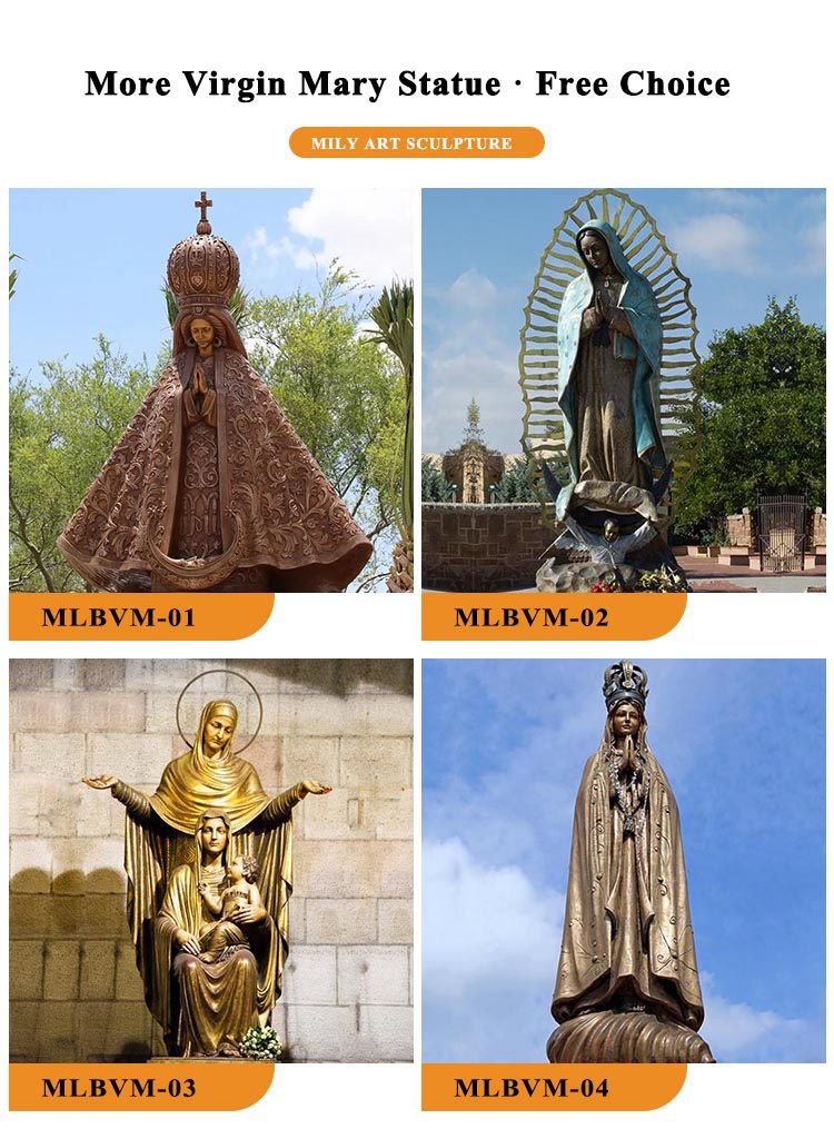 bronze virgin Mary statues for sale-Mily Statue
