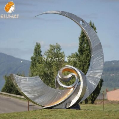 1.large lawn sculptures-Mily Statue