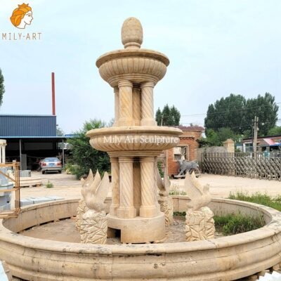 1.marble outdoor fountain