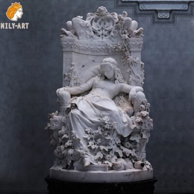 1.sleeping beauty sculpture-Mily Statue