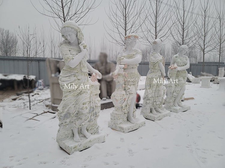 4.2. high quality of marble four season statues-Mily Statue