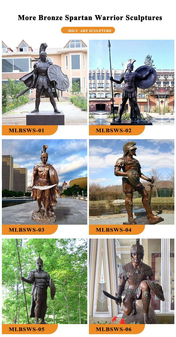 Sparta statues for sale-Mily Statue