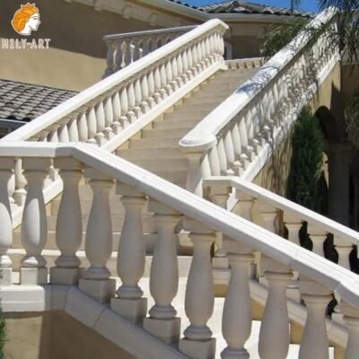 1. marble balustrade-Mily Statue