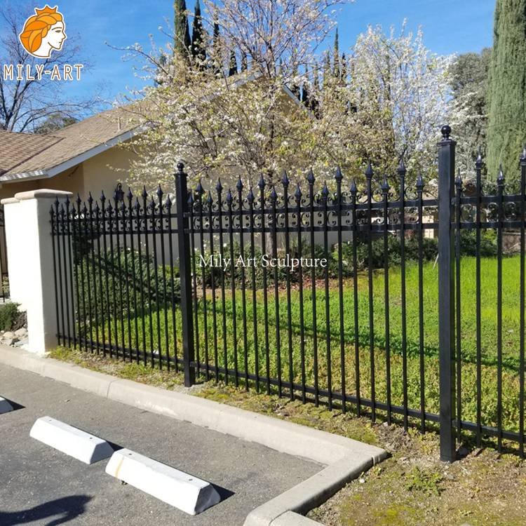 1. wrought iron fence for sale-Mily Statue