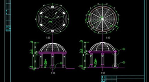 gazebo design team mily statue