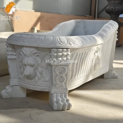 1. marble bathtub for sale-Mily Statue