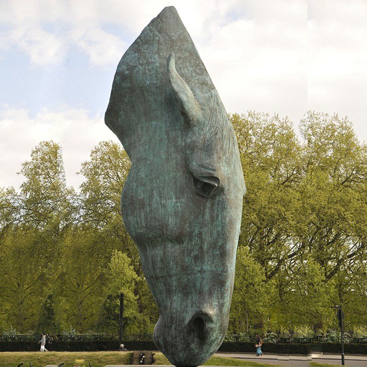 6.horse head statue