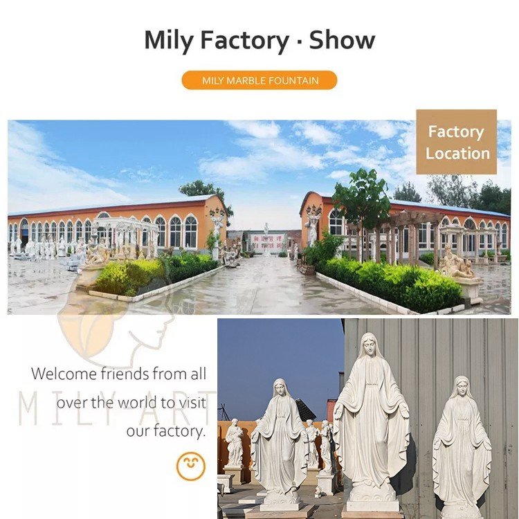 mily factory professional in carving marble religious statues