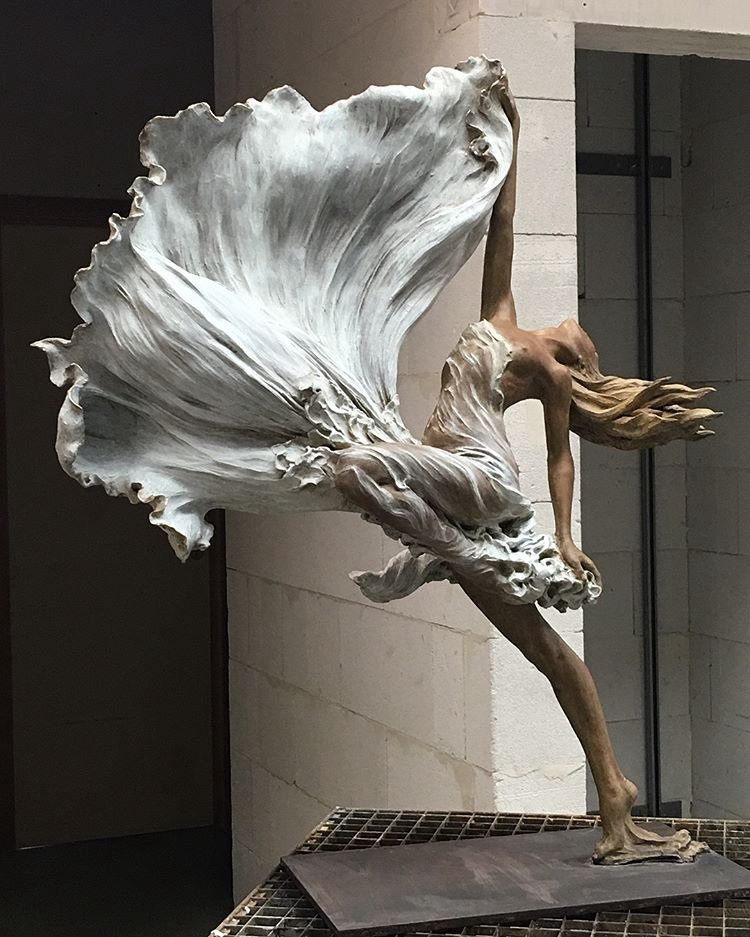1. graceful dancer statue