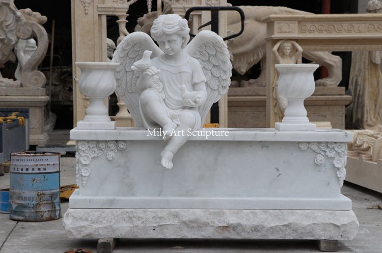 3. marble gravestone