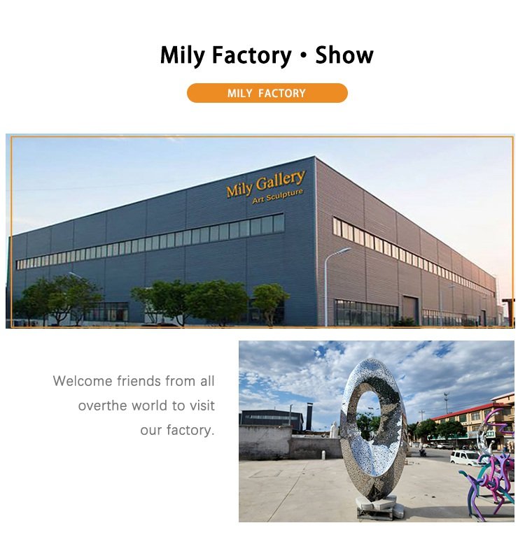 4.1. factory price guarantee for the metal light sculpture-Mily Factory