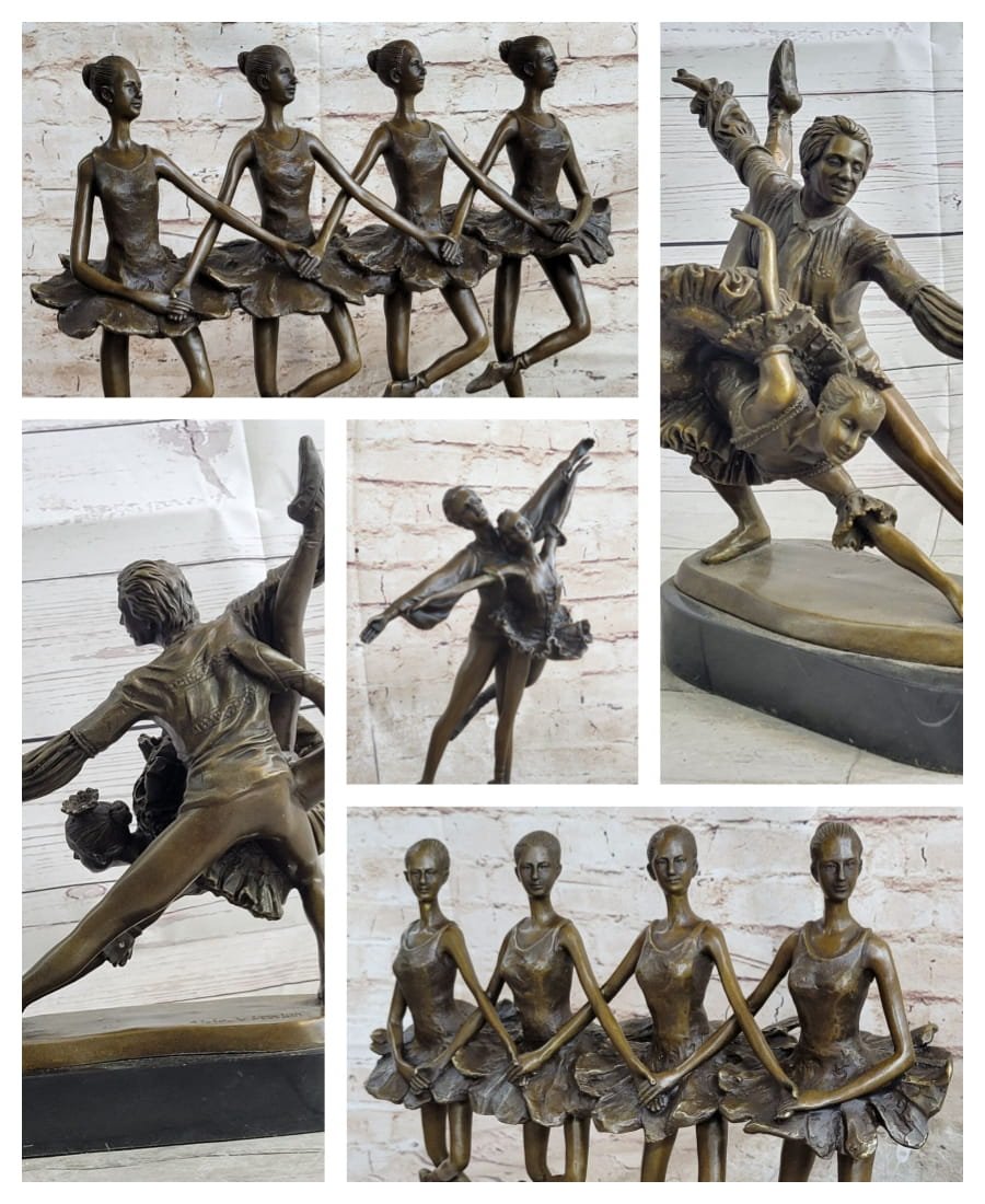 custom bronze ballet girl dancer sculpture for sale mlbs 158