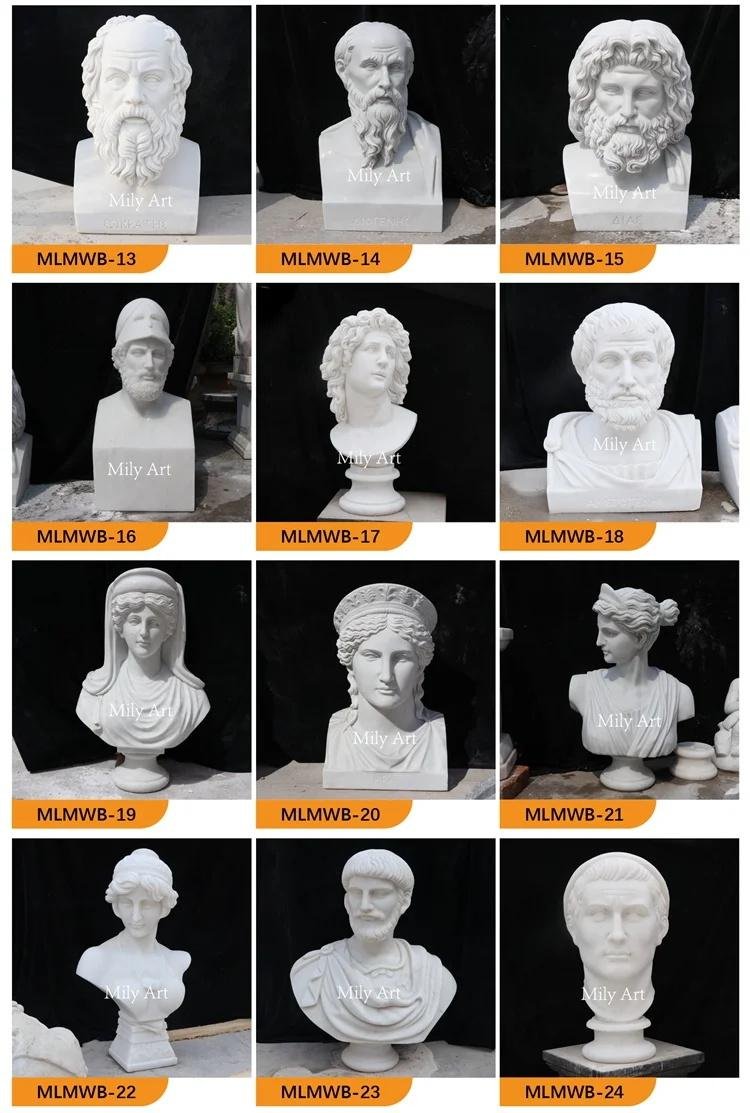marble bust statues