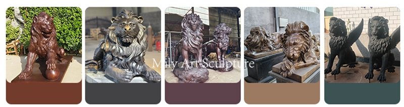 ronze-Lion-Statue-Color-Custom