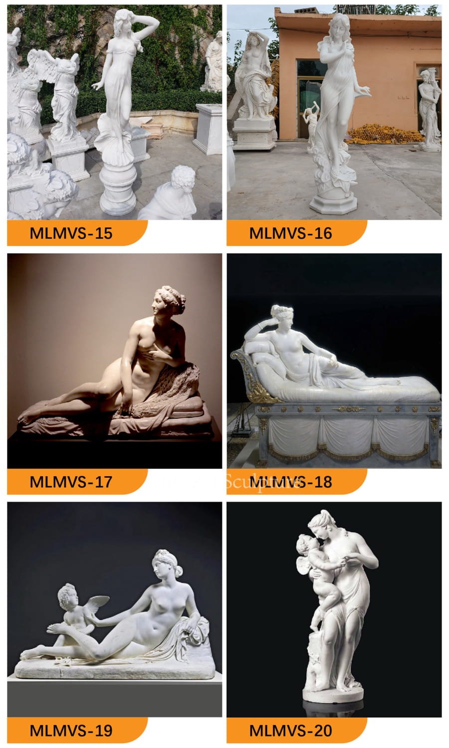 beautiful marble female statues woman sculptures mlms 171 (复制)