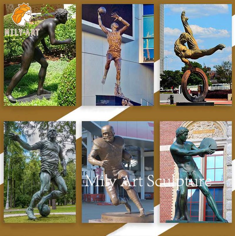 high quality cristiano ronaldo bronze sculpture factory sale mlbs 181