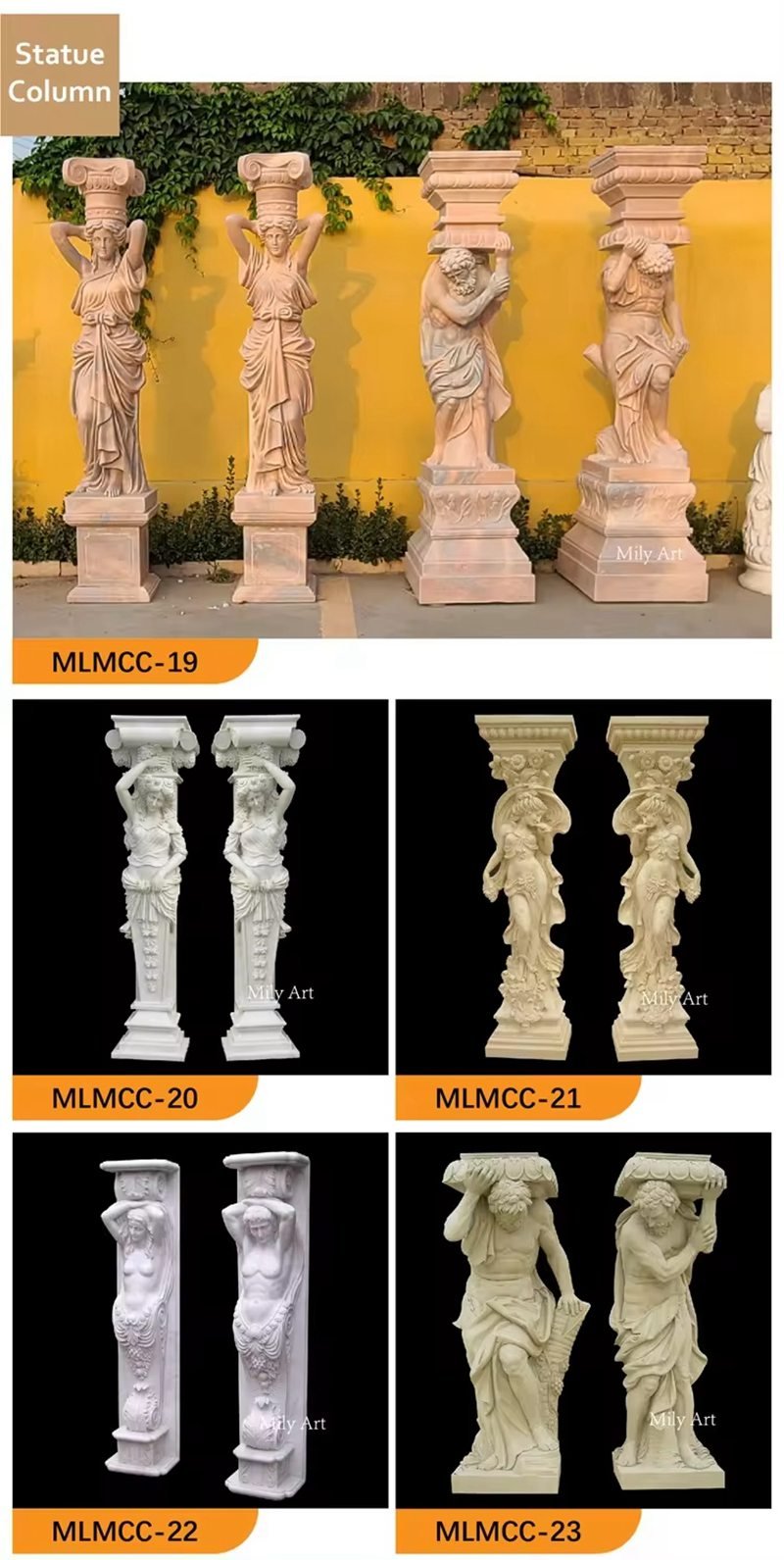More Marble Columns Options