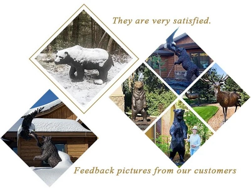 Bronze Bear Statues Real Customer Feedback