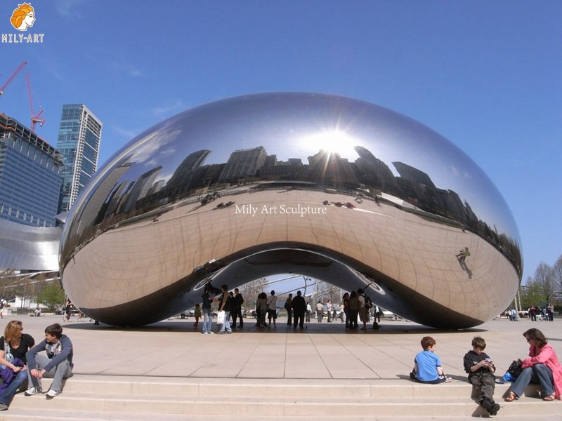 cloud-gate-stainless-steel-bean-sculpture-1