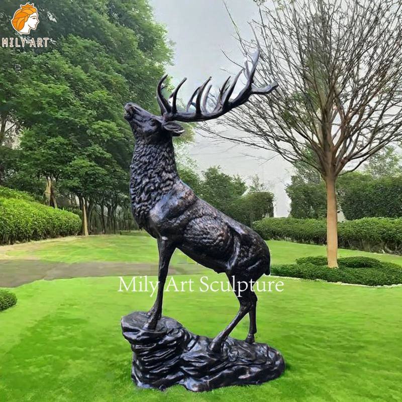 large-standing-bronze-stag-sculpture-for-garden-1