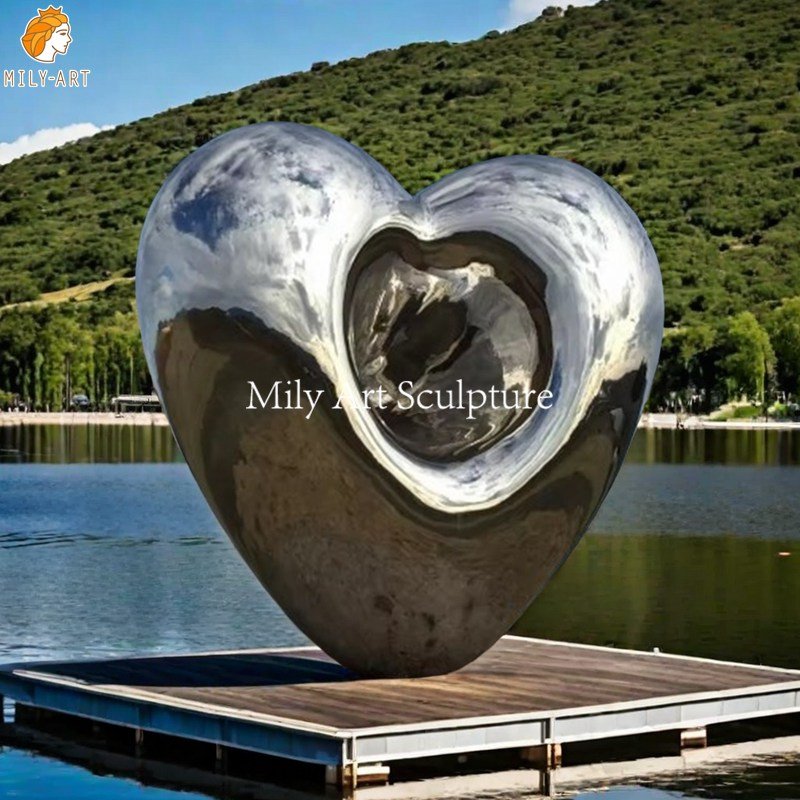 mirror-polished-stainless-steel-metal-heart-sculpture-1