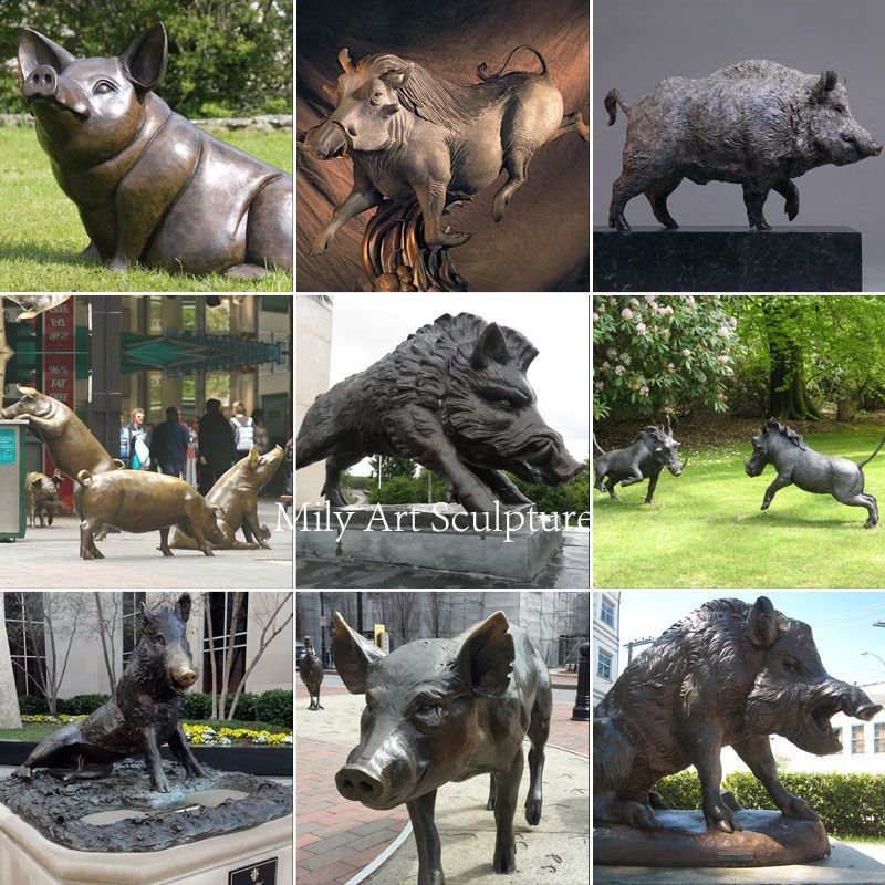 more-wild-boar-sculpture-styles